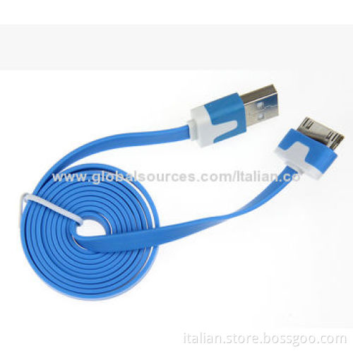 USB to 30-pin Cable with 5V Power Output and USB Jack, OEM/ODM Orders Accepted